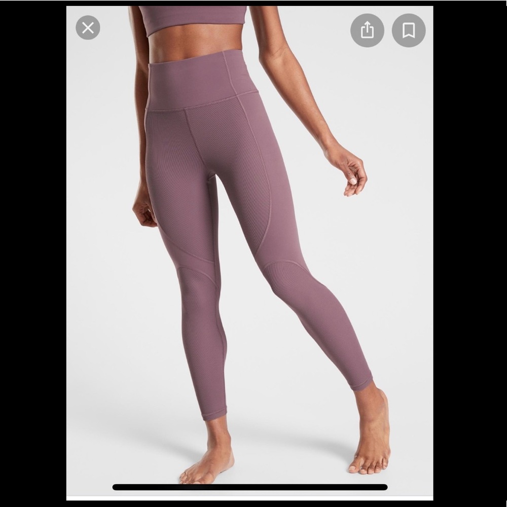 Athleta Rise Up Rib Leggings - Picture 2 of 6
